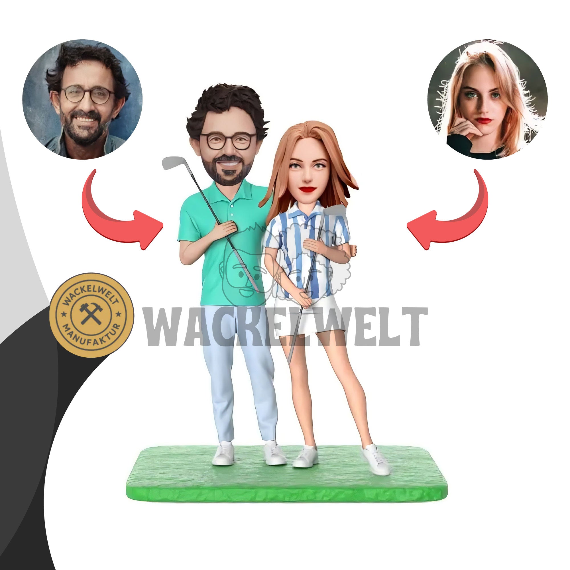 Personalisierter  Premium Wackelkopf