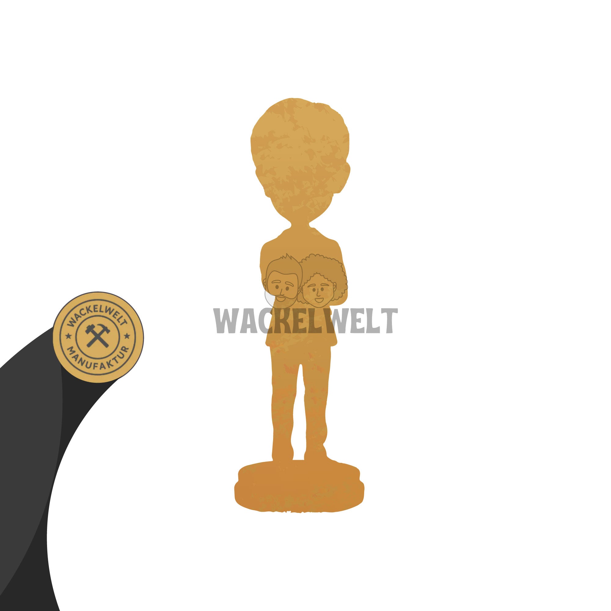 Personalisierter  Premium Wackelkopf